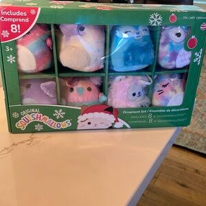 2023 Original Squishmallows Ornaments (all 8 pack)